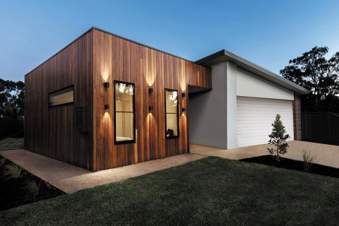 Уличный настенный светильник Outdoor O044WL-01B