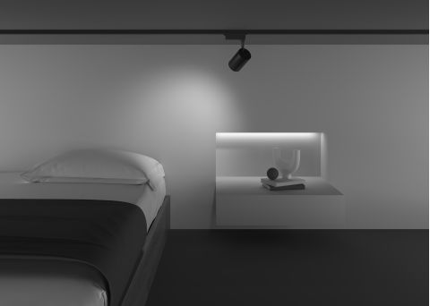 Трековый светильник Technical TR003-1-10W3K-W-B