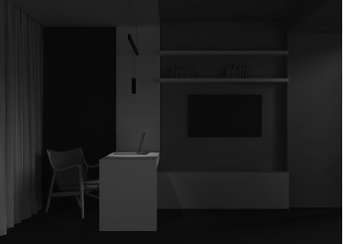 Трековый подвесной светильник Technical TR041-2-12W4K-B