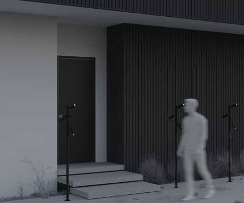 Садово-парковый светильник Outdoor O494FL-L30B3K