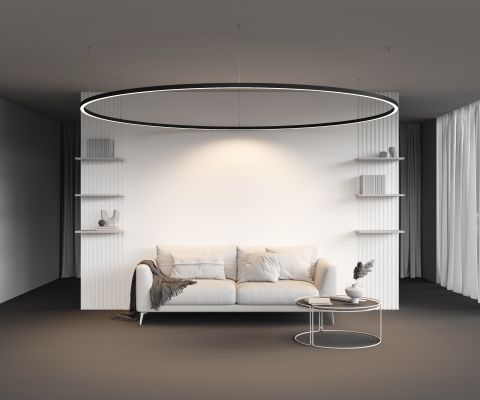Профиль Led Strip ALM-3535R-B-D-45°-3M