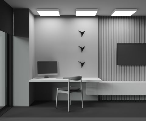 Потолочный светильник Technical C032CL-90W3K-SQ-W