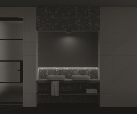 Трековый светильник Technical TR080-1-6W3K-B
