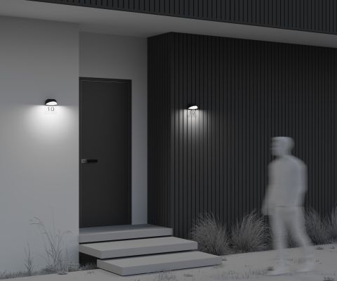 Уличный настенный светильник Outdoor O447WL-L7GF3K