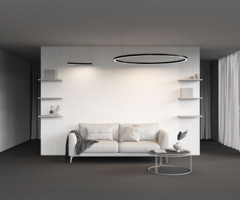 Профиль Led Strip ALM-3535R-B-D-45°-1.5M
