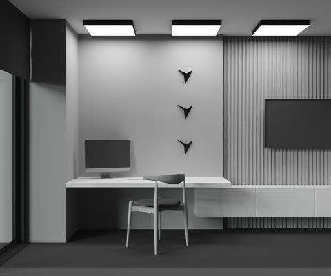 Потолочный светильник Technical C032CL-90W3K-SQ-B