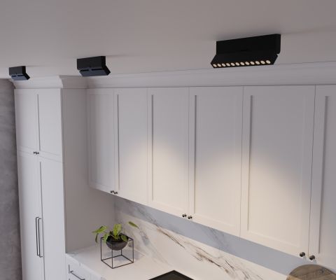 Потолочный светильник Technical C136CL-12W4K-B
