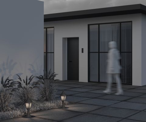 Ландшафтный светильник Outdoor O029FL-01BZ