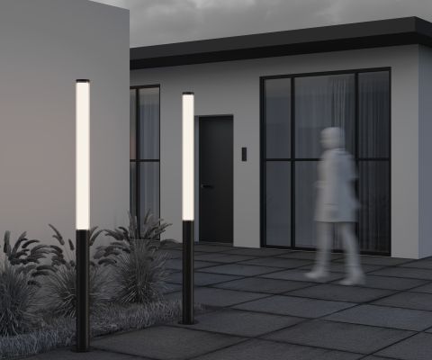 Садово-парковый светильник Outdoor O041FL-L100B3K