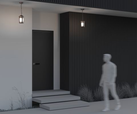 Уличный подвесной светильник Outdoor O031PL-01BR