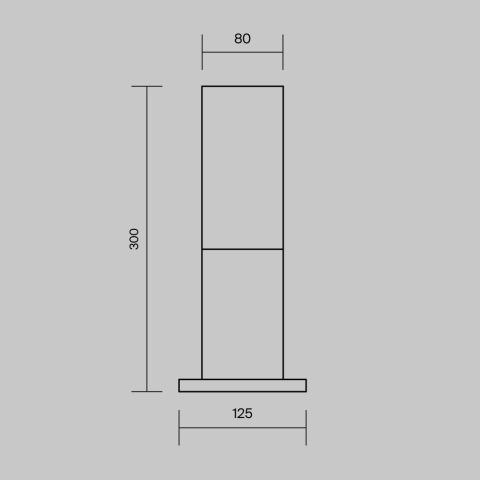 Ландшафтный светильник Outdoor O418FL-01B