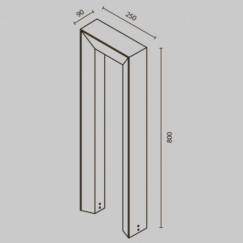 Ландшафтный светильник Outdoor O469FL-L12GF3K