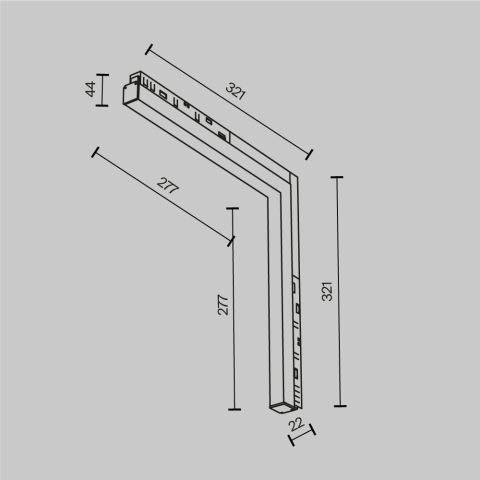 Трековый светильник Technical TR102-24W4K-W