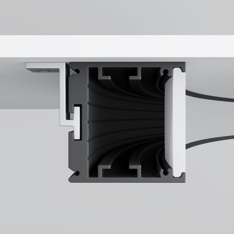 Профиль Led Strip ALM-3535R-B-IN-90°-1.5M