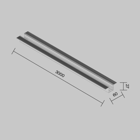 Профиль Outdoor O-TR002BF-P-B3M