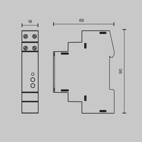 Диммер Lighting control 721018