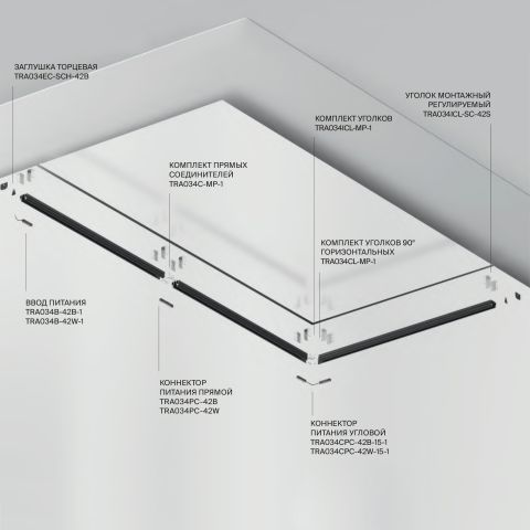 Шинопровод Technical TRX034-SCH-423B