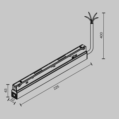 Источник напряжения Technical TRA034DR-100W-DD-B