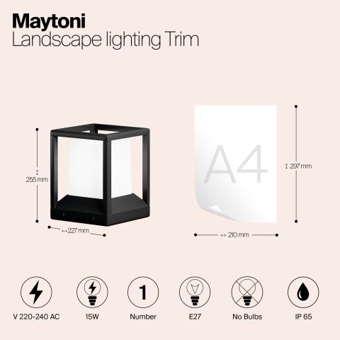 Ландшафтный светильник Outdoor O455FL-01GF