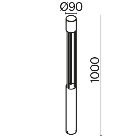 Ландшафтный светильник Outdoor O427FL-L12GF3K