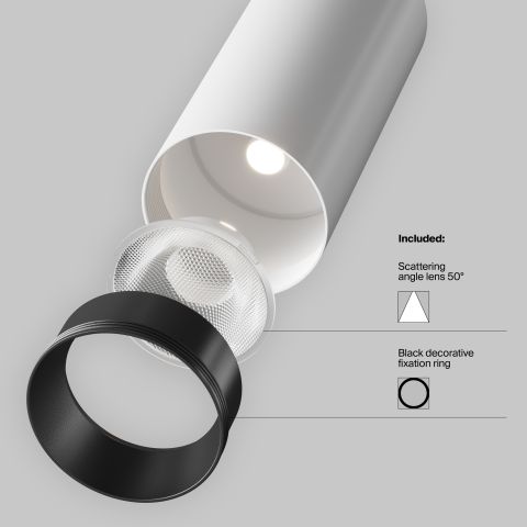 Трековый светильник Technical TR021-1-12W3K-W-W