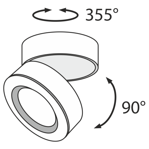 Потолочный светильник Technical C023CL-L20B