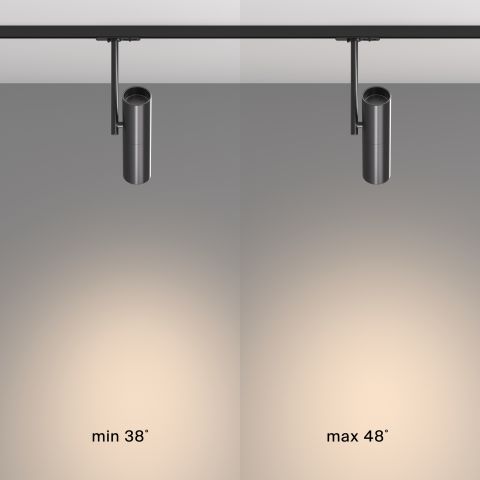 Трековый светильник Technical TR005-1-GU10-B