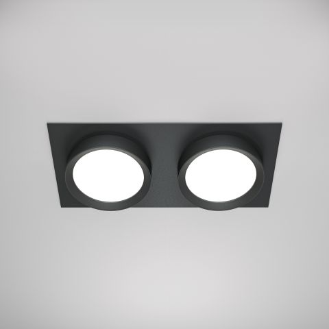Встраиваемый светильник Technical DL086-02-GX53-SQ-B