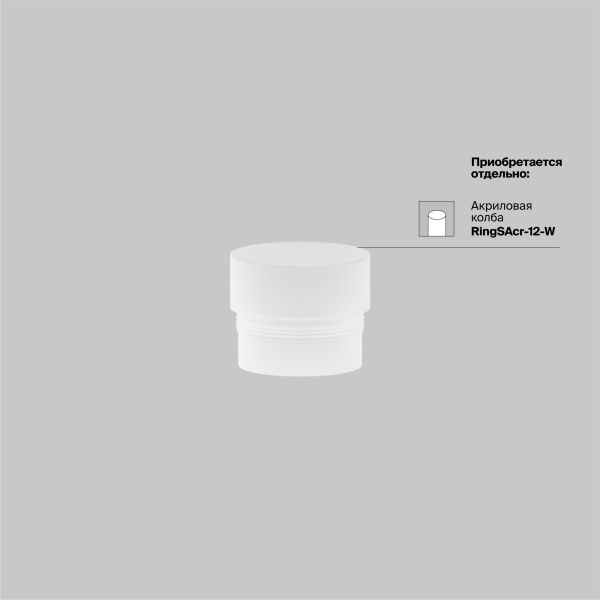 Трековый подвесной светильник Technical TR041-2-12W3K-W