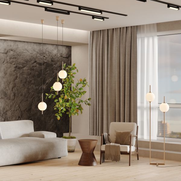 Напольный светильник (торшер) Maytoni Z020FL-L12BS3K