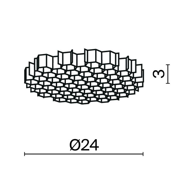 Комплектующие для светильника Technical HoneyComb-D24