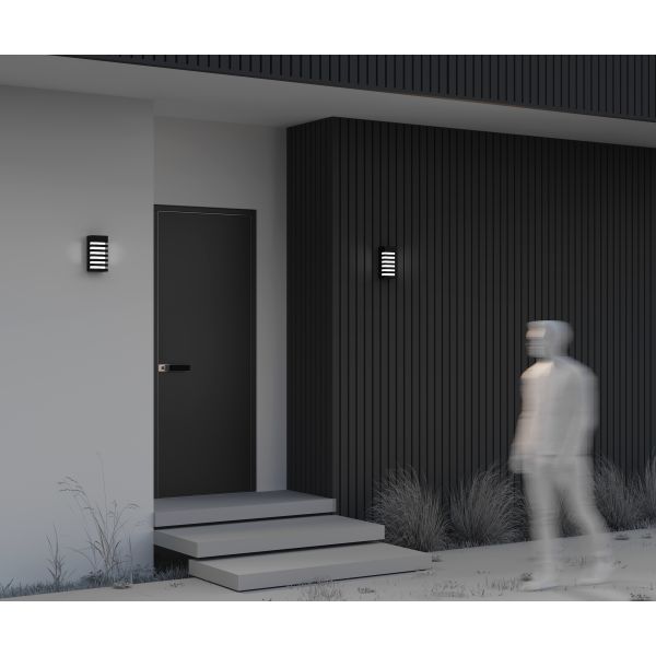Уличный настенный светильник Outdoor O034WL-01B
