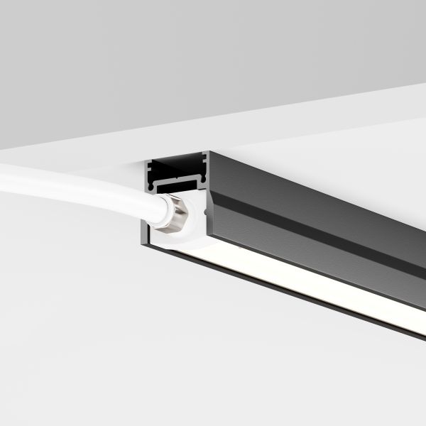 Токоведущий светильник для уличной трековой систем Outdoor O-TR001-LL-L20W3K