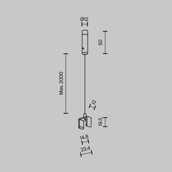 Комплектующие для трековой системы Technical TRA239SW-2B