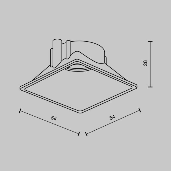 Аксессуары честный знак Technical Ring8-10W-SQ-BS