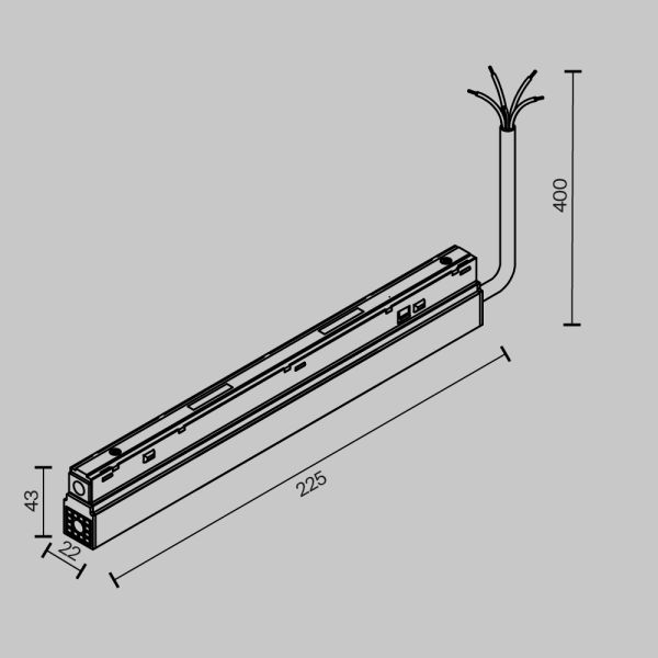 Источник напряжения Technical TRA034DR-100W-DD-B