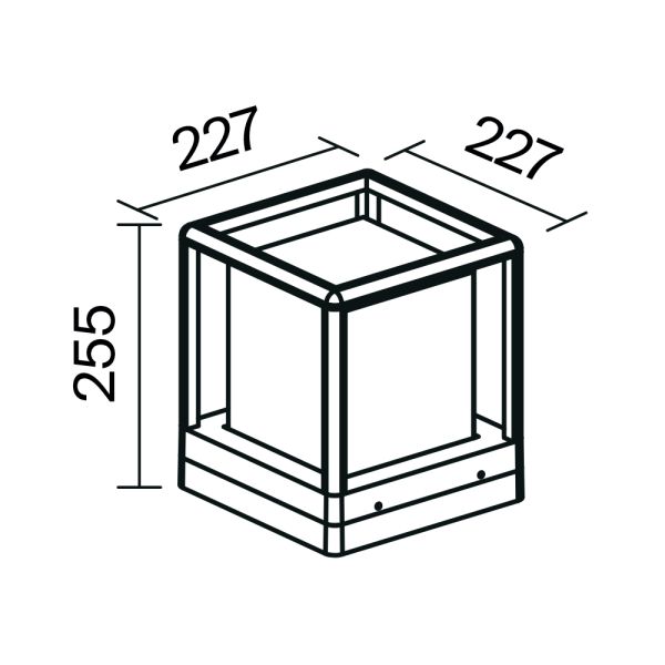 Ландшафтный светильник Outdoor O455FL-01GF