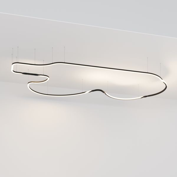 Профиль Led Strip ALM-3535R-B-D-45°-1.5M