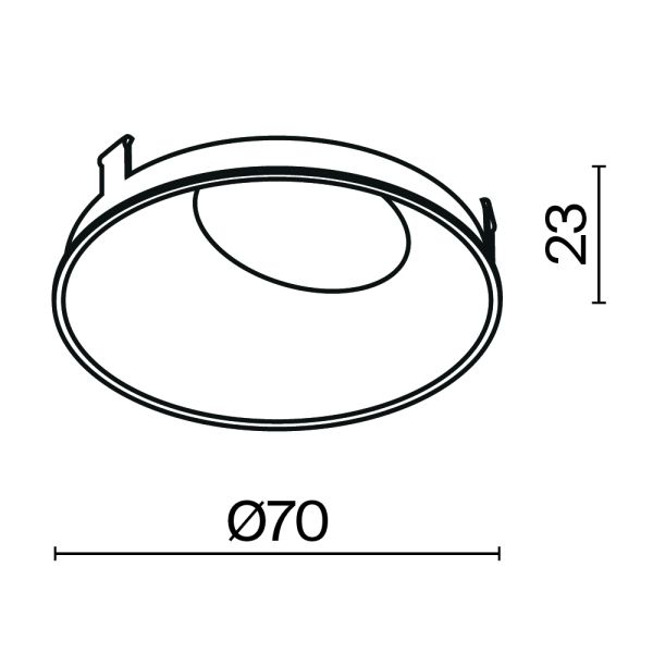 Комплектующие для светильника Technical Ring057-10-MG