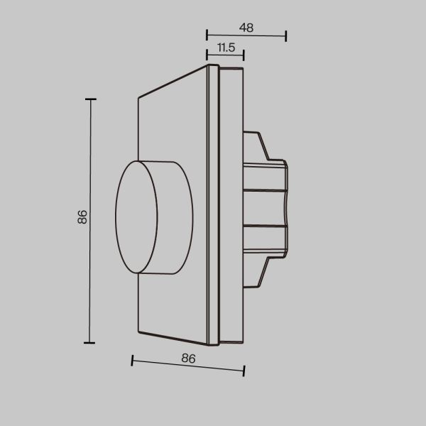 Роторная панель управления Lighting control 711023