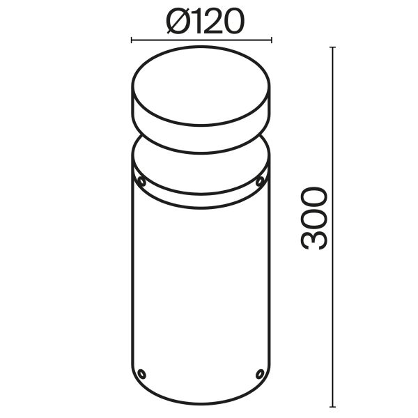 Ландшафтный светильник Outdoor O591FL-L12GF3K