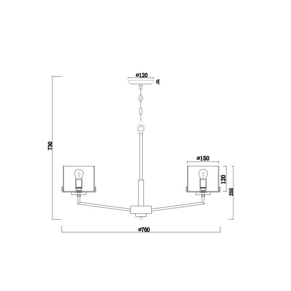 Люстра Freya FR5096PL-08CH