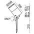 Ландшафтный светильник Outdoor O050FL-L15GF3K