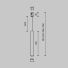 Трековый светильник Technical TR155-1-5W3K-B