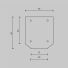 Комплектующие для профиля Technical TRA034MPEC-21S(N)