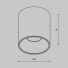 Потолочный светильник Technical C064CL-12W4K-RD-WB
